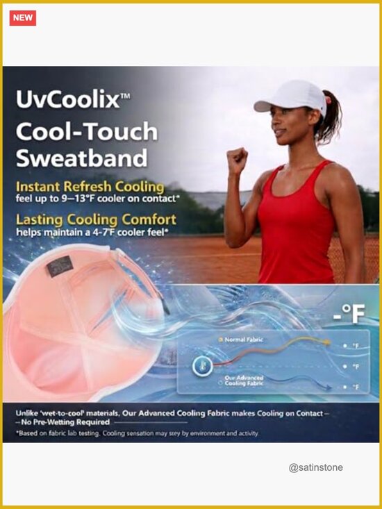 UPF50+ Cooling Ponytail Baseball Cap, Breathable Lightweight Golf Running main image 4